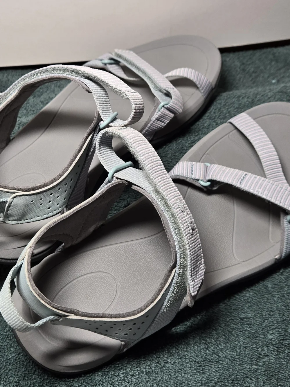 Teva Verra Hiking Sandals Gray Blue Women's 8 EU39
